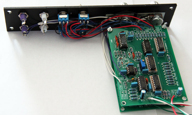 MFOS - Dual Voltage Quantizer - Back view
